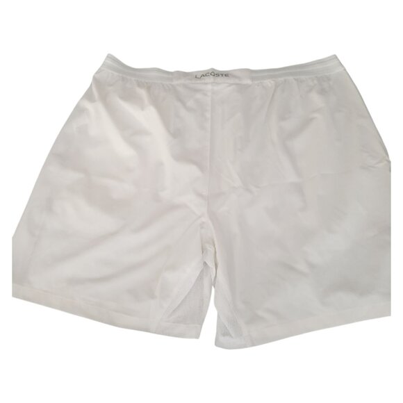 CT2230 Lacoste NWOT Men's White Athletic Shorts 3XL - Picture 3 of 6